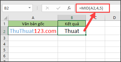 Hàm MID trong Excel - Cách sử dụng hàm MID và ví dụ cụ thể
