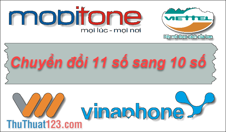 Danh sách đầu số các mạng di động ở Việt Nam mới nhất sau khi chuyển sim 11 số sang 10 số 2018