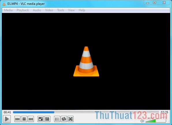 Giao diện VLC Media Player