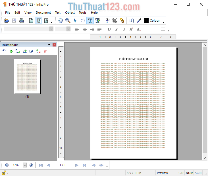 Infix PDF Editor - phần mềm chỉnh sửa file PDF