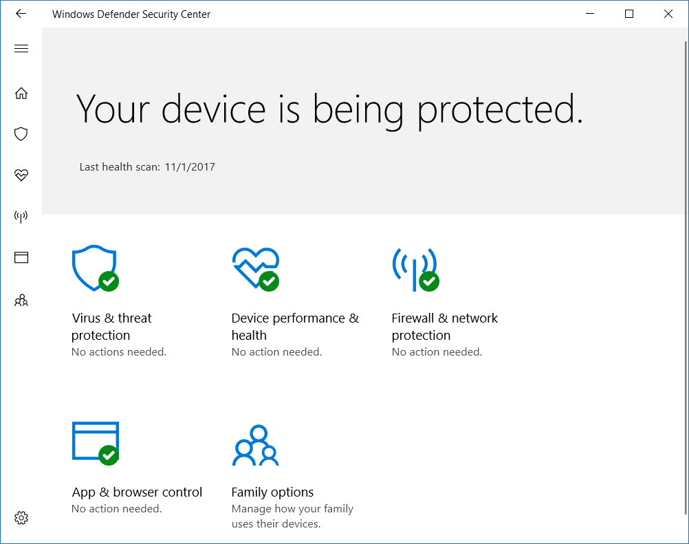 Cách bật, tắt Windows Defender trong Windows 10