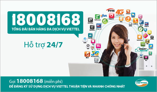 Số tổng đài Viettel, Mobifone, Vinaphone hỗ trợ khách hàng 247