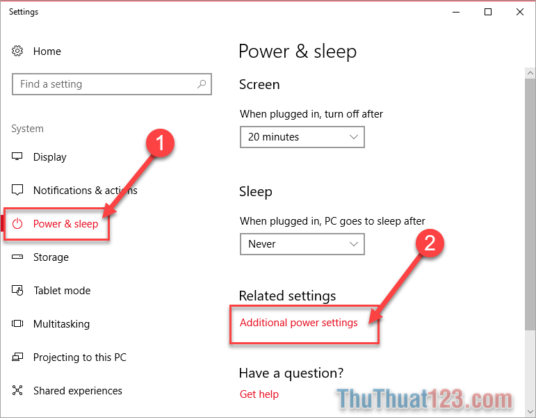 Kích hoạt tính năng Hibernate trên Windows 10 4