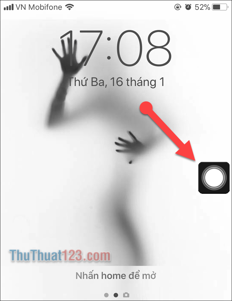 Cách bật tắt nút Home ảo trên iPhone 2