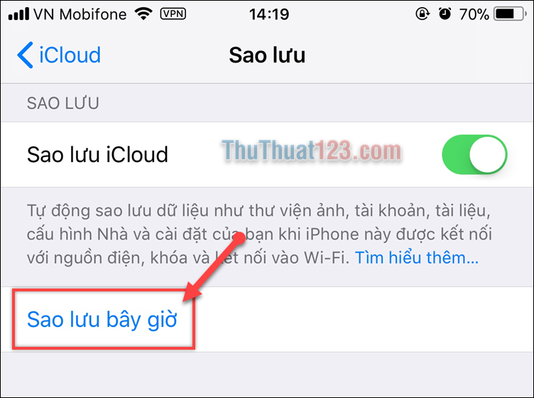 Cách sao lưu và backup danh bạ trên iPhone bằng iCloud