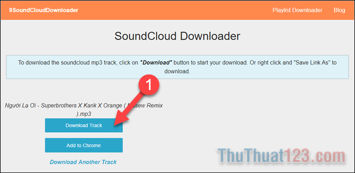 Cách tải nhạc trên SoundCloud 2