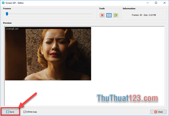 Hướng dẫn cách tạo hình ảnh động GIF bằng phần mềm Screen GIF 3