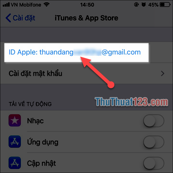 Cách chuyển đổi khu vực quốc gia cho ID Apple trên AppStore để tải ứng dụng 1