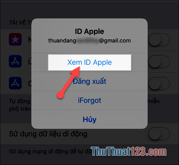 Cách chuyển đổi khu vực quốc gia cho ID Apple trên AppStore để tải ứng dụng 2
