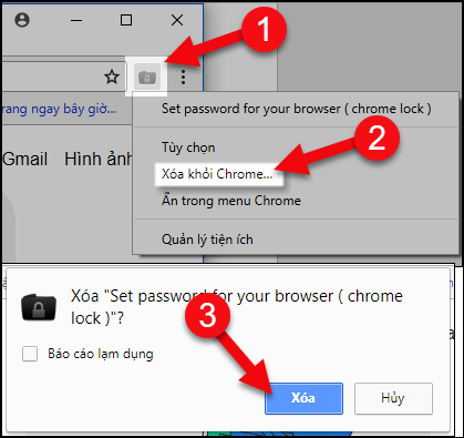 Cách tạo mật khẩu khi sử dụng trình duyệt Chrome 5