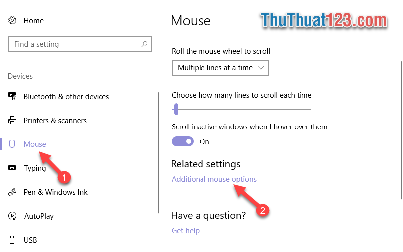Cách chỉnh tốc độ chuột trên Windows 10