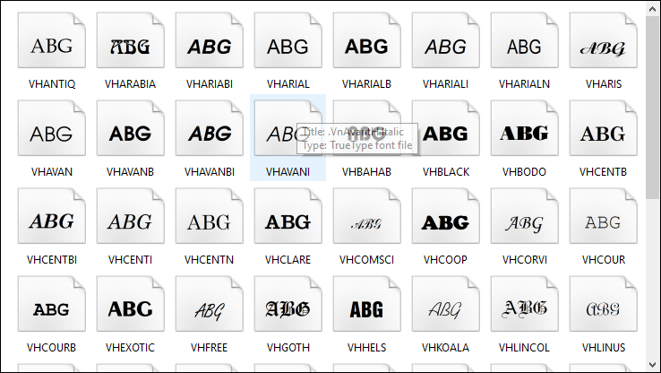 Font TCVN - Tải bộ font TCVN đầy đủ nhất, hướng dẫn cách cài đặt font TCVN